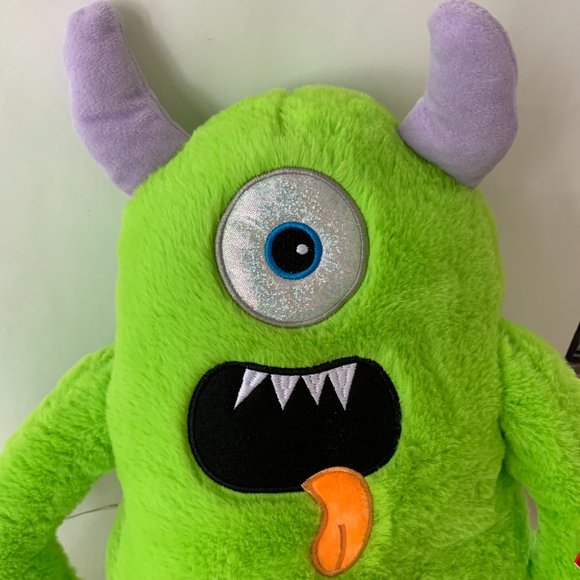 GITZY OGRE GREEN MONSTER STUFFED ANIMAL 24" NEW WITH TAG - Picture 8 of 10
